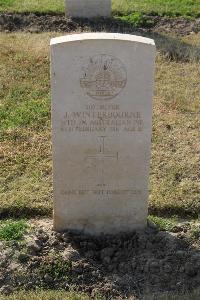 Ismailia War Memorial Cemetery - Winterbourne, John